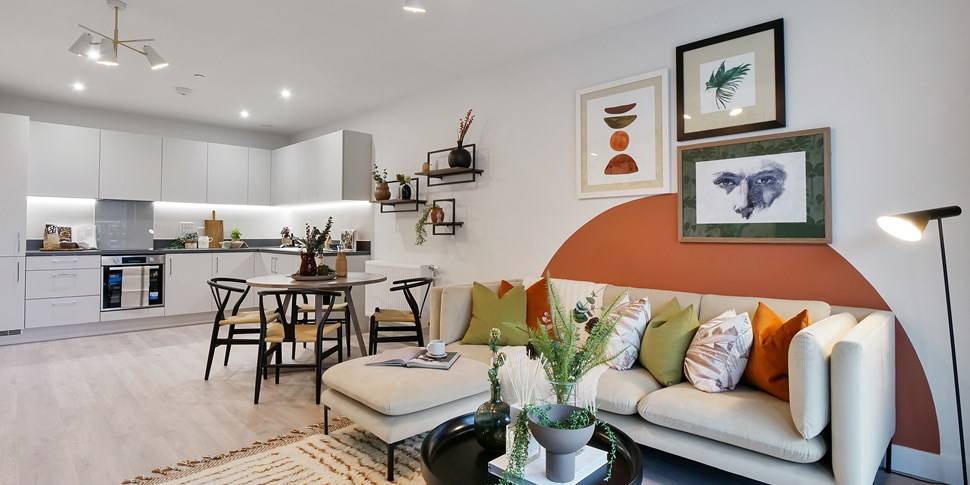 Interior design – Heron Quarter at Woodberry Down#